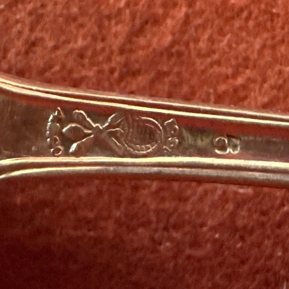 Vintage‎ international American Silver Berry Casserole Spoon Floral Roanoke
